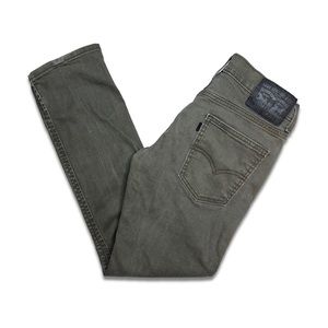 Levi’s Green Denim Skinny Jeans